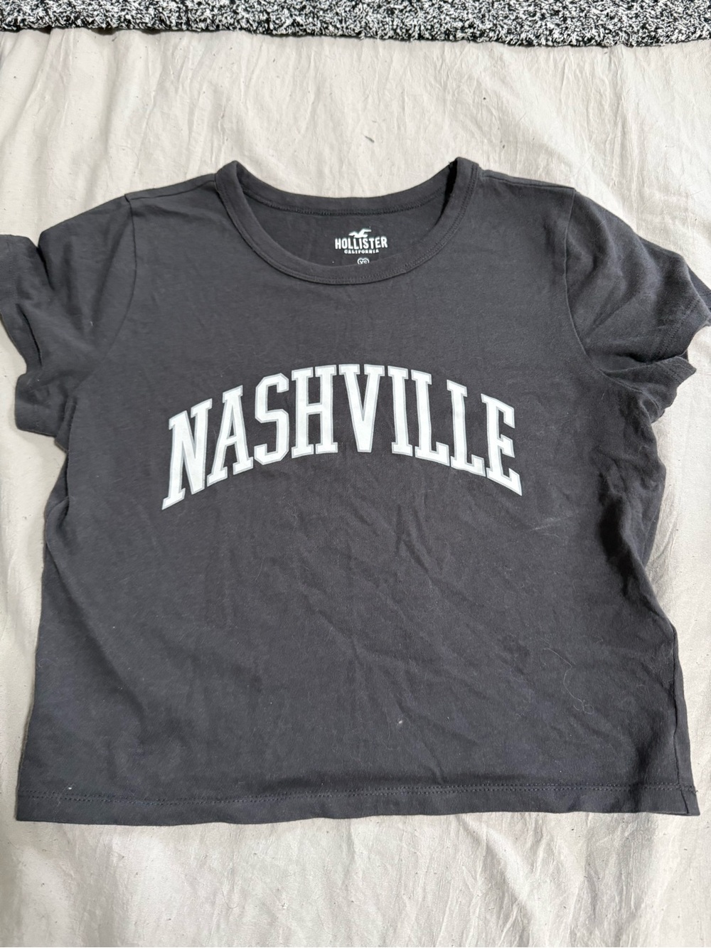 Hollister grey 'Nashville' Graphic Tee